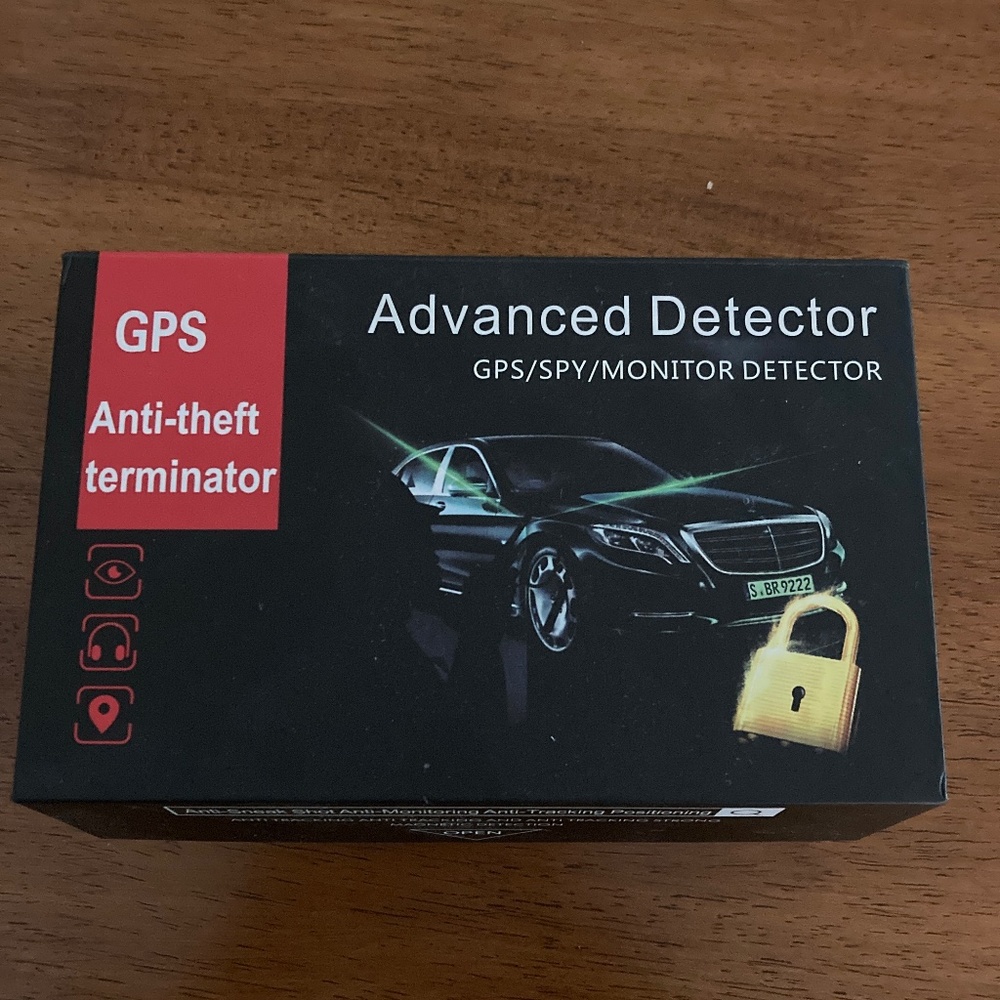 ADVANCED ANTI SPY Hidden DETECTOR GPS/SPY/MONITOR DETECTOR